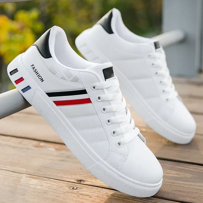 2024 Unisex Casual Comfortable White Fashion Sneakers – School Skate Shoes