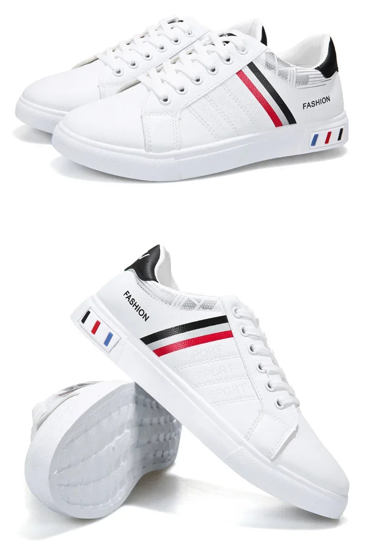 2024 Unisex Casual Comfortable White Fashion Sneakers – School Skate Shoes