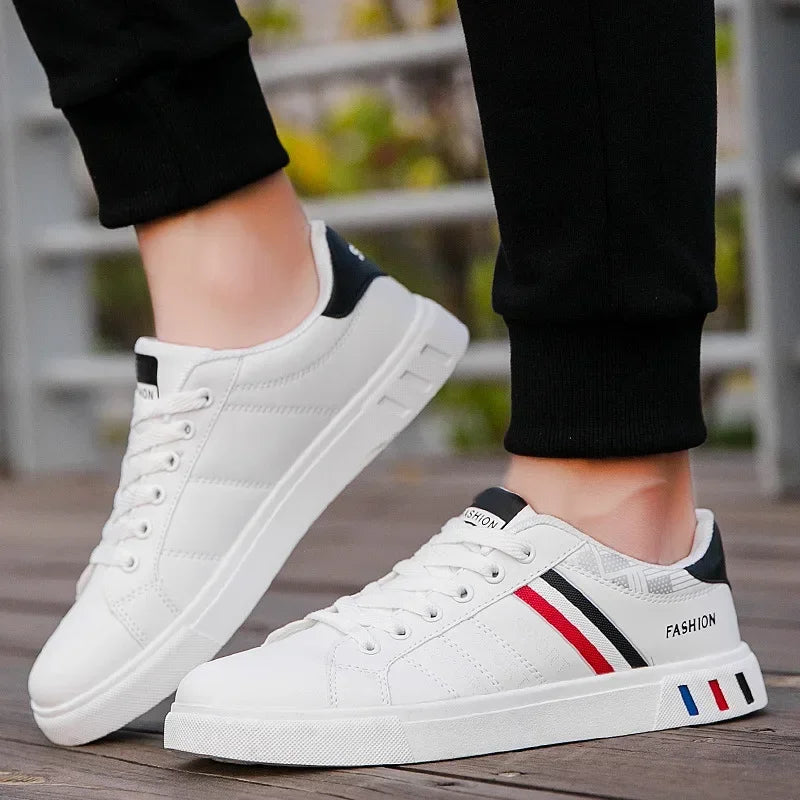 2024 Unisex Casual Comfortable White Fashion Sneakers – School Skate Shoes